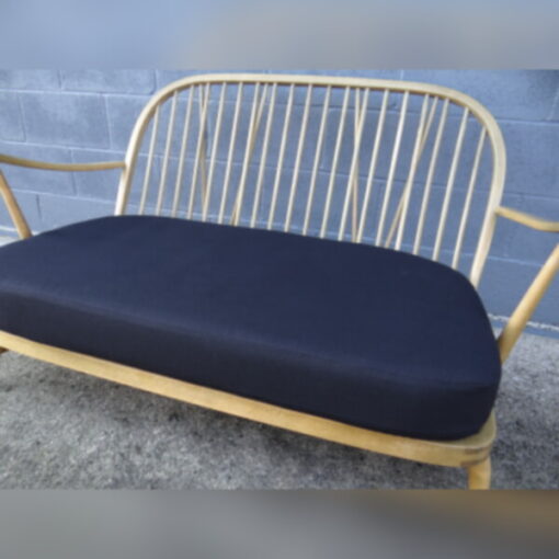 Ercol 203 2 Seater Seat Cushion in Black Stitch - Image 4