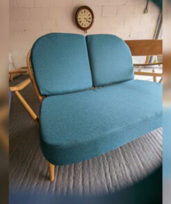 Ercol 203 2 Seater Seat & Back cushions only in our Venus Petrol
