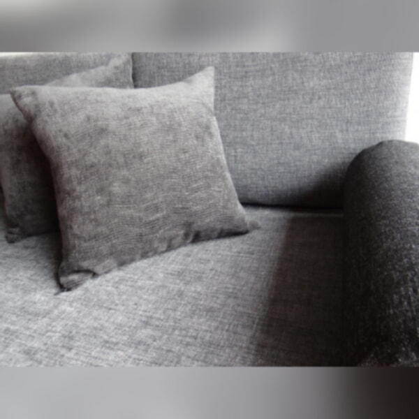 Pair of Bolsters for Ercol 355 Studio Couch Charcoal Grey Stitch - Image 4