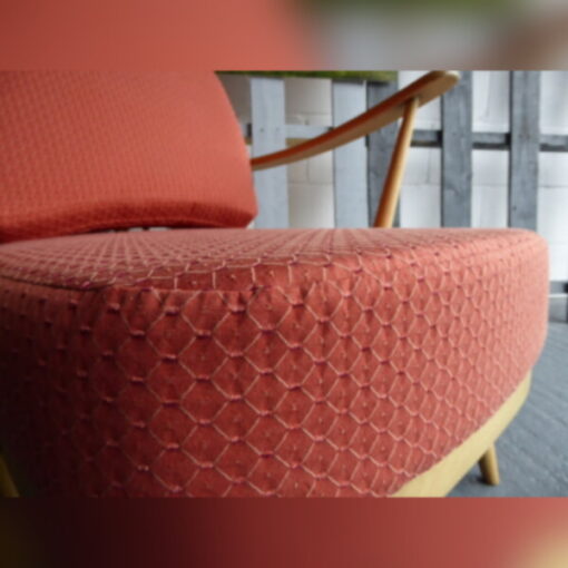 Ercol 203 Seat & Back Cushion in Nouveau Verona Terra Cotta - Image 6