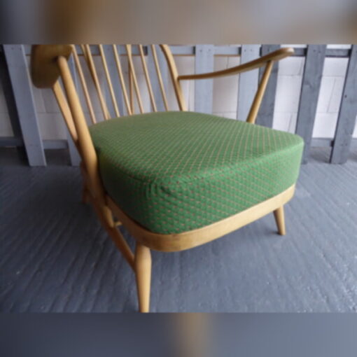 Ercol 203 Seat & Back Cushion in Nouveau Verona Green - Image 10