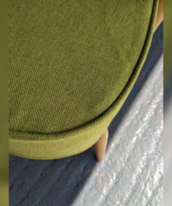 Ercol 203 Seat & Back piped cushions in our Venus Lime Fabric