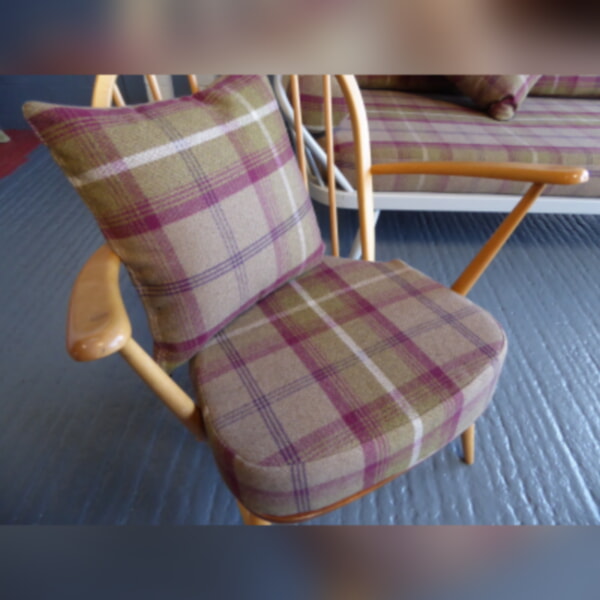 Ercol 305 Seat Cushion Heather - Image 7
