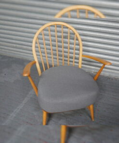 Ercol 305 Seat Cushion Mid Grey Stitch