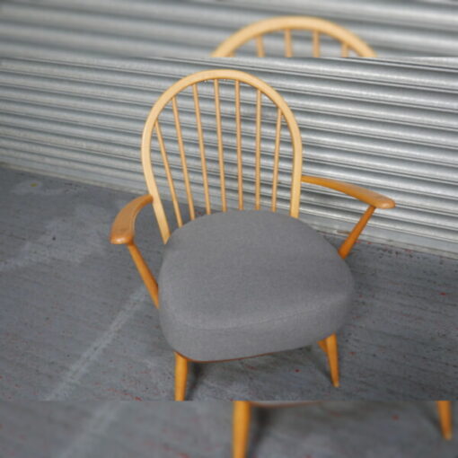 Ercol 305 Seat Cushion Mid Grey Stitch