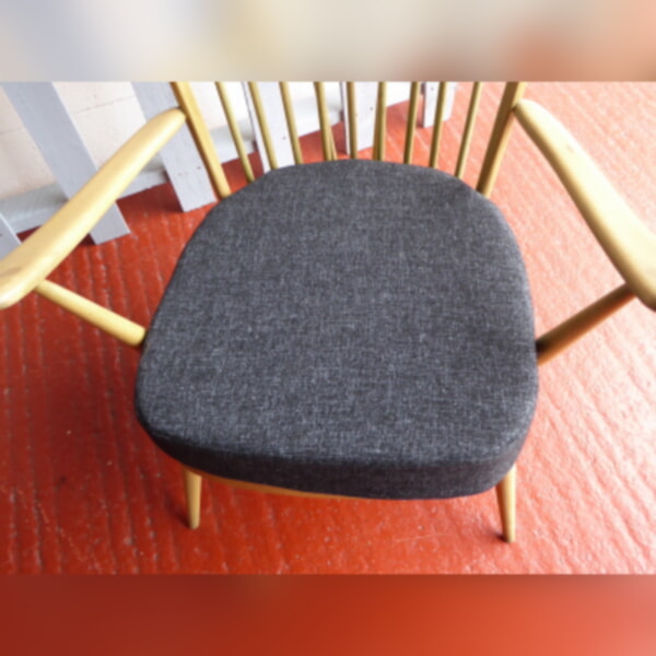 Ercol 477/478 Seat Cushion Charcoal - Image 2