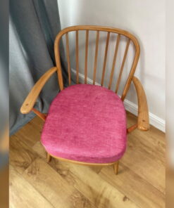 Ercol 334 Seat  Cushion Ross Fabrics Raffles Rose SR 16315