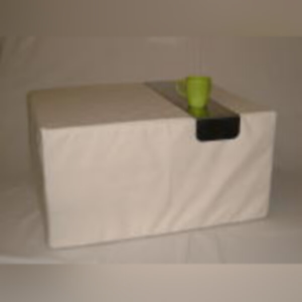 3Fold Foldaway Mattress 25x25x5 inches Calico