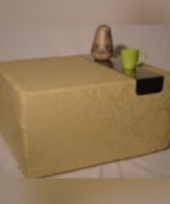 3Fold Foldaway Mattress 25x25x5 inches Beige