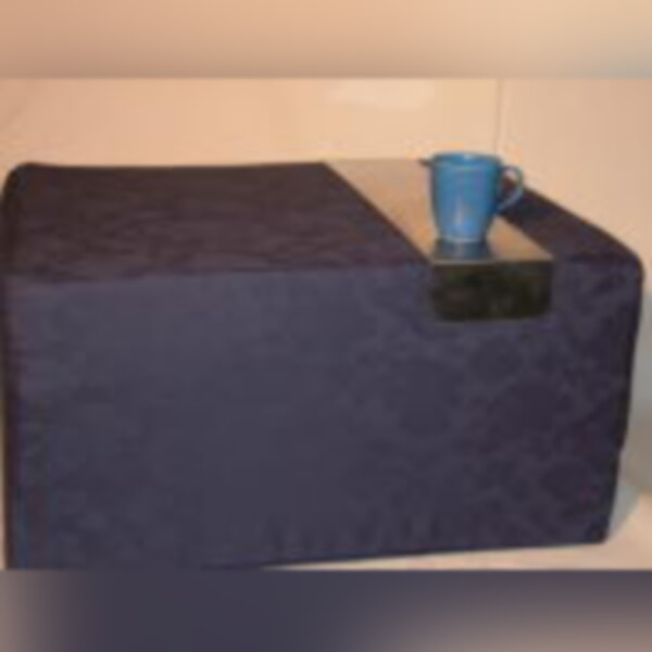 3Fold Foldaway Mattress 25x25x5 inches Blue