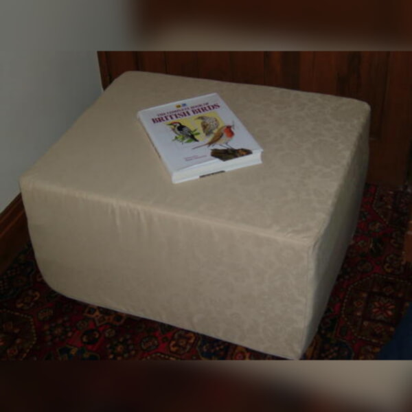 3Fold Foldaway Mattress 25x25x5 inches Blue - Image 3