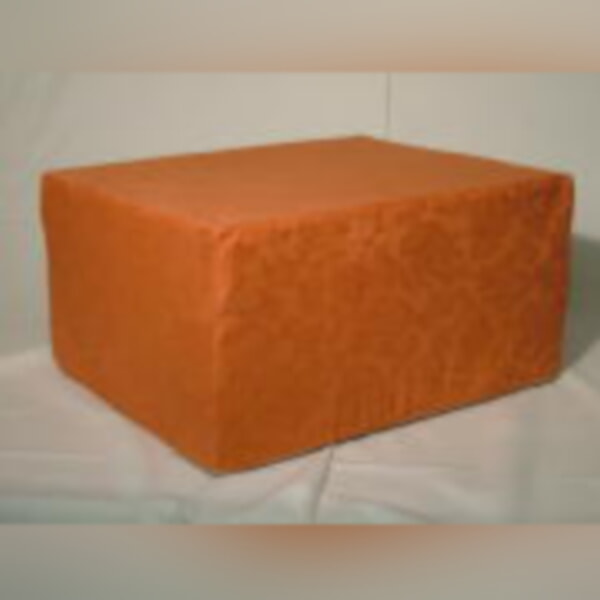 3Fold Foldaway Mattress 25x25x5 inches Terra Cotta