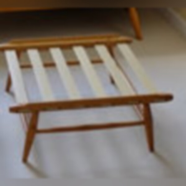 Ercol 442 Chair Seat & Back Mid Grey - Image 4