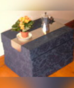 4Folding Foldaway Mattress 19x25x4 inches Blue