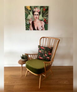 Ercol 835 Seat Cushion Green Velour