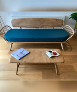 Ercol 355 Studio Couch Venus Petrol Teal Mattress only