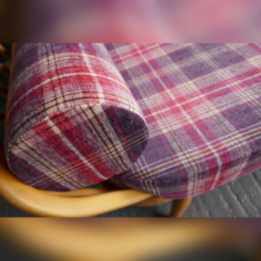 Ercol 355 Studio Couch Roseacre Complete set of Cushions and Covers with pair of Bolsters - Image 7