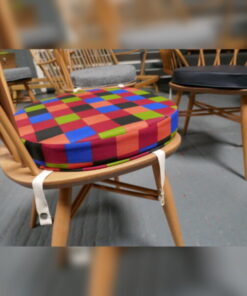 Ercol 365 Dining Seat Cushion and Cover in Funtime Time