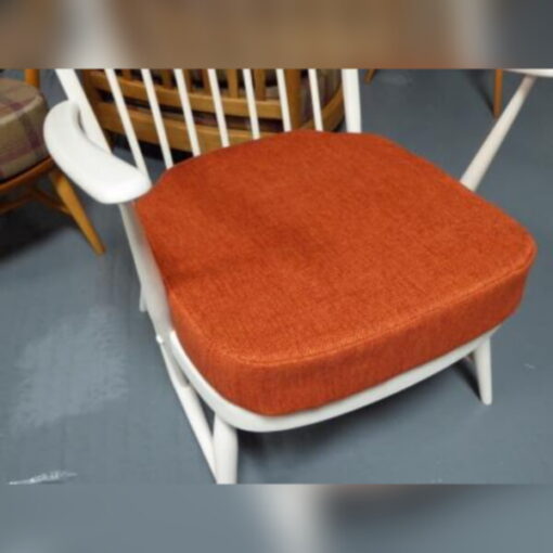 Ercol 334 Seat Cushion Tangerine - Image 4