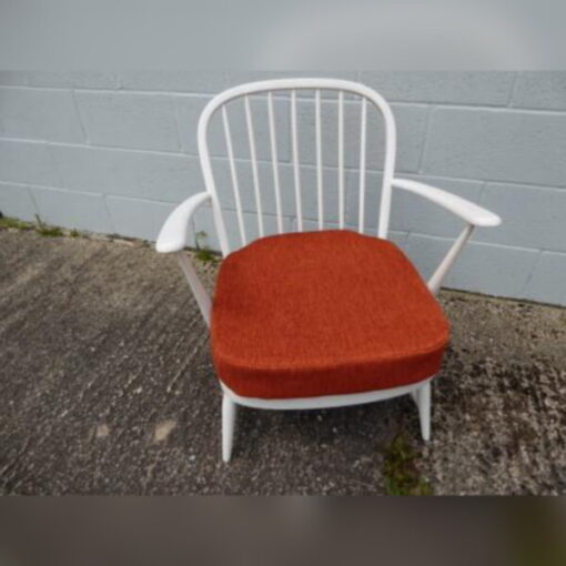 Ercol 334 Seat Cushion Tangerine - Image 6