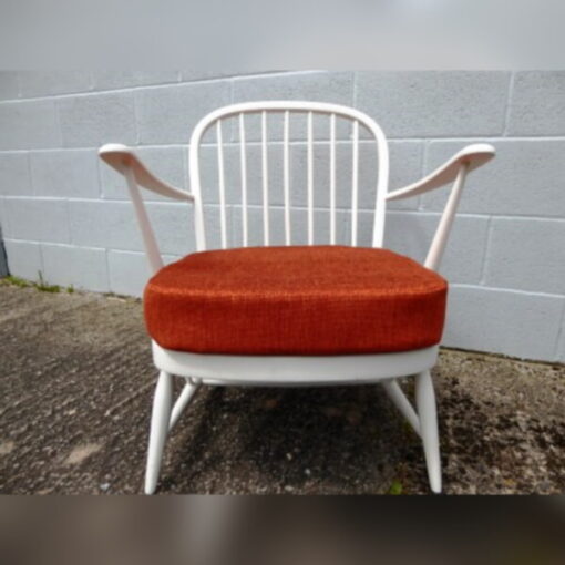 Ercol 334 Seat Cushion Tangerine - Image 2