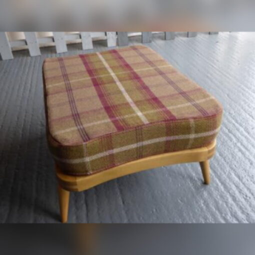 Ercol 203 Seat and Back and 341 Footstool Cushions ALL in Heather - Image 8