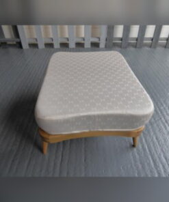 Ercol 341 Footstool Cushion in Elegant Cream Wool