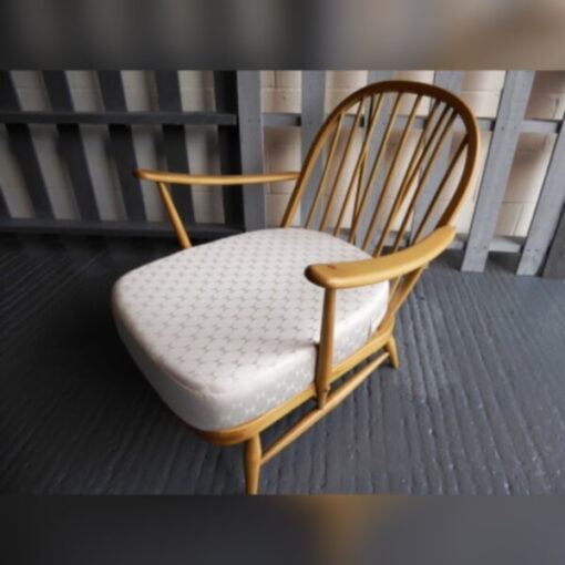 Ercol 203 Seat Cushion in Elegant Cream Wool