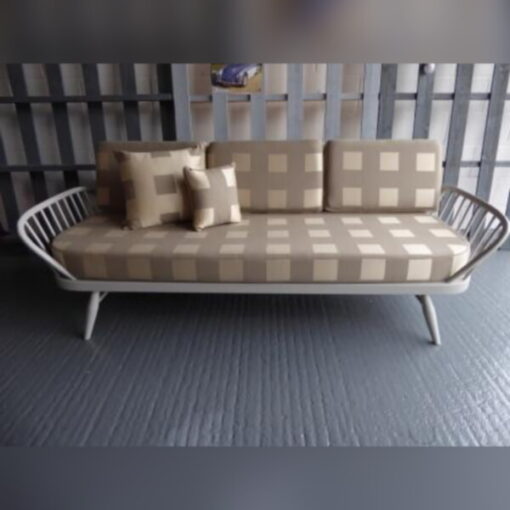Ercol 355 Studio Couch Wool Square Complete set of Cushions and Covers