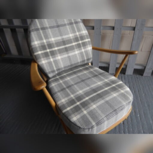 Ercol 203 Seat and Back Cushion in Dove Grey - Image 3