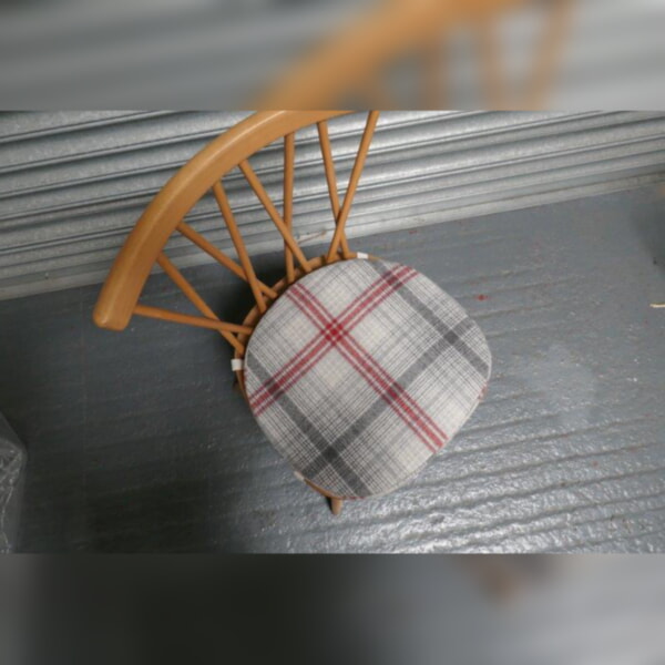 Ercol 365 Dining Seat Cushion and Cover 90% Wool Fabric