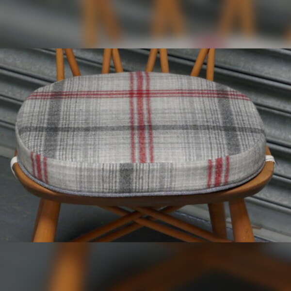 Ercol 365 Dining Seat Cushion and Cover 90% Wool Fabric - Image 4