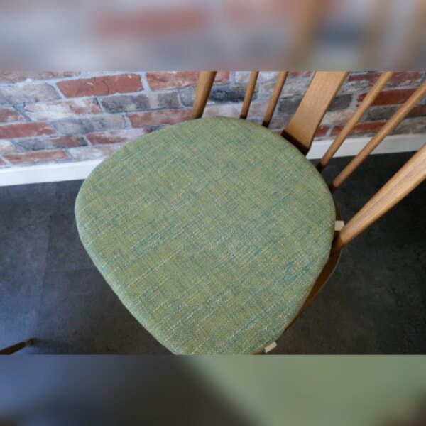 Ercol 875 Dining Seat Cushion and Cover in Next Chartreuse
