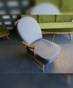 Ercol 203 Seat and Back Cushion in Soft Feel Good Deal Grey