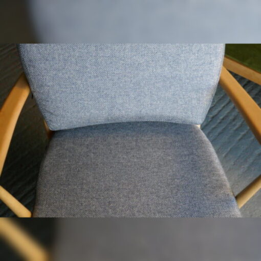 Ercol 203 Seat and Back Cushion in Soft Feel Good Deal Grey - Image 6