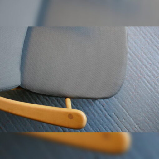 Ercol 203 Seat and Back Cushion in Mid Grey 92% wool - Image 4