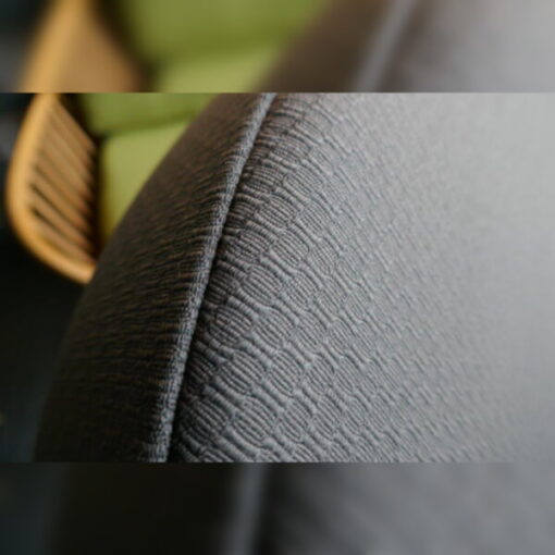 Ercol 203 Seat and Back Cushion in Mid Grey 92% wool - Image 5