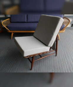 Ercol 427 Seat and Back Cushions Light Grey Stitch