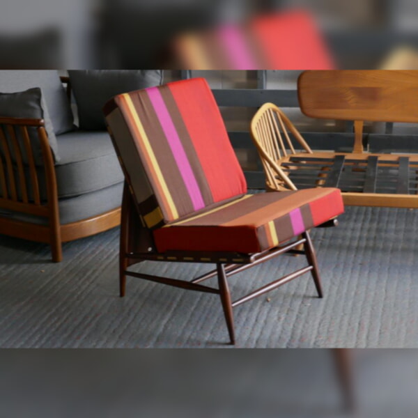Ercol 427 Seat and Back Cushions, Big Stripes, Paul Smith