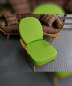 Ercol 203 Seat and Back Cushion in Camira Recycled Manhattan Ellis.