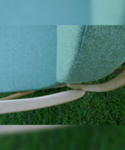 Ercol 203 Seat and Back Cushion in Abraham Moon Parquet Green