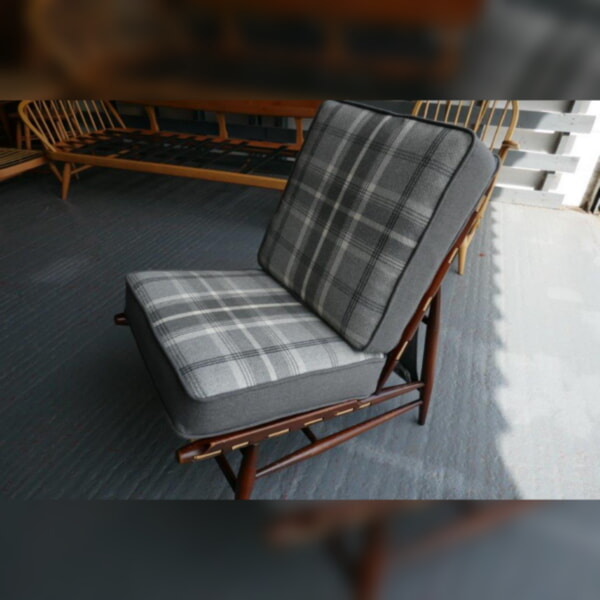 Ercol 427 Seat and Back Cushions Porter & Stone Dove Grey