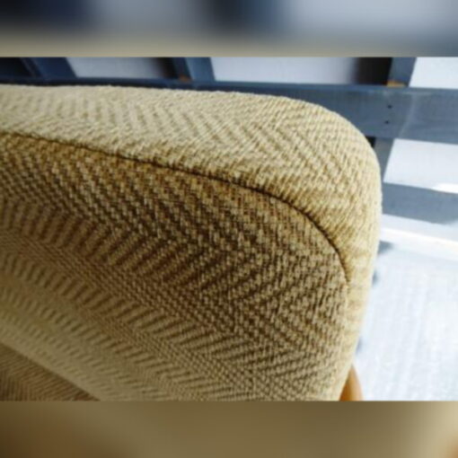 Ercol 355 Studio Couch Gold Zig Zag Complete set of Cushions and Covers - Image 4