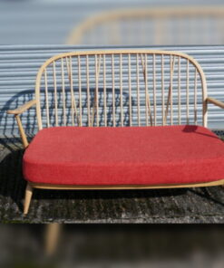 Ercol 203 2 Seater Settee Seat Cushion only in Galgate Red