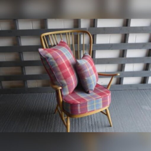 Ercol 477/478 Seat Cushion Balmoral Ruby - Image 5