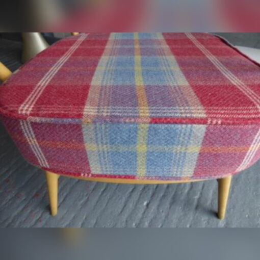Ercol 477/478 Seat Cushion Balmoral Ruby - Image 4