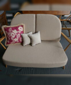 Ercol 203 2 Seater Settee Seat and Back Cushions in Venetian Vanilla