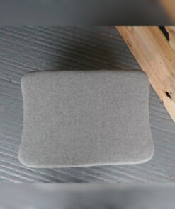 Ercol 341 Footstool Cushion in our Light Grey Stitch from Camira