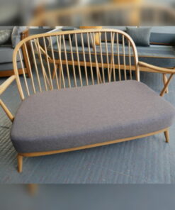 Ercol 203 2 Seater Settee Seat Mattress in Arran Chambray from Fryatts Fabric