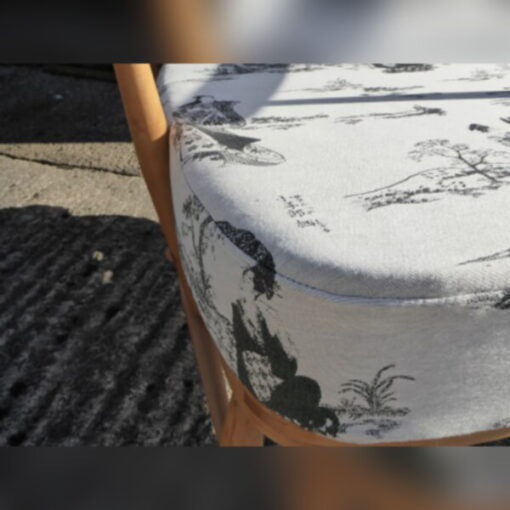 Ercol 203 Seat and Back Cushion in Oriental Toile - Image 5